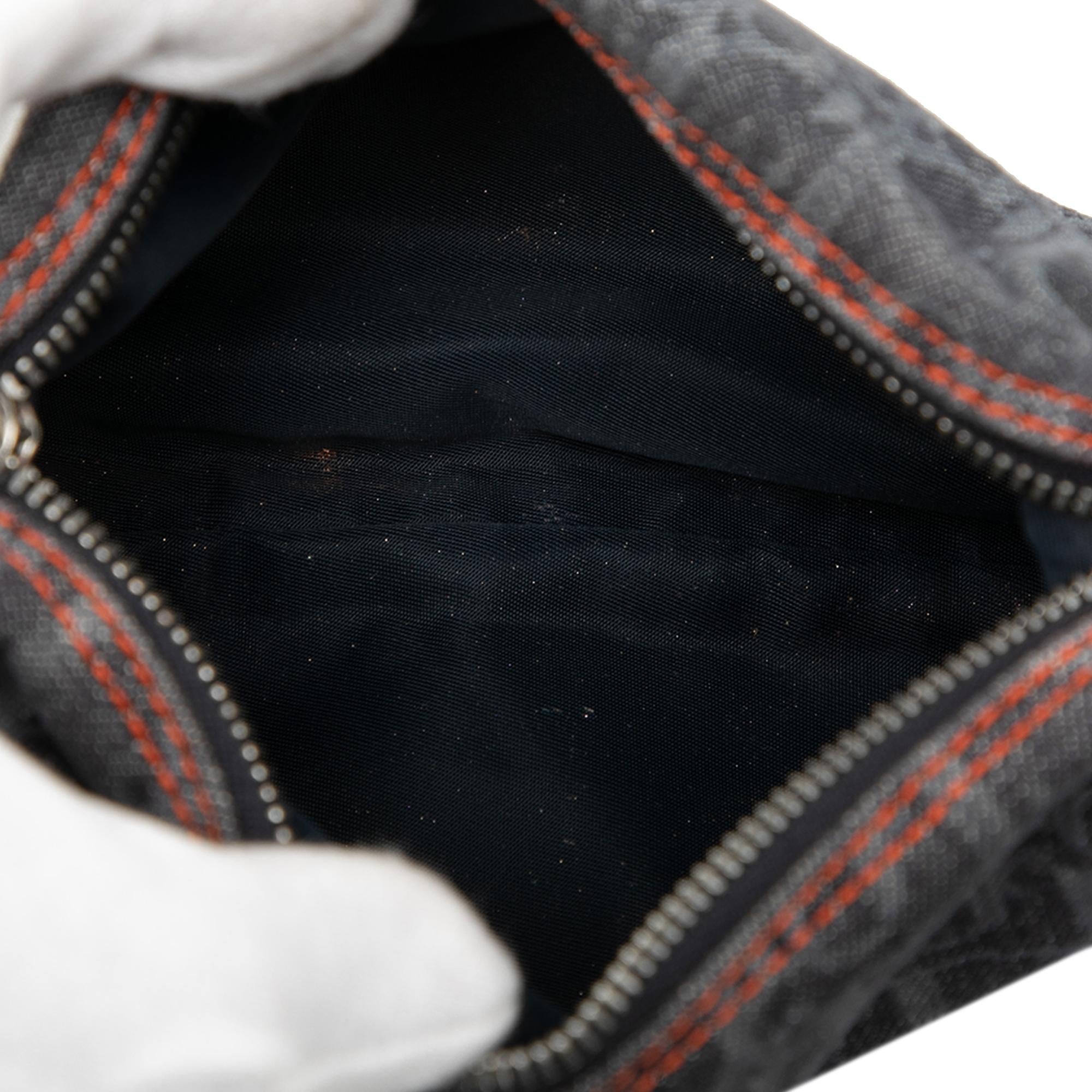 Dior Diorissimo Trotter Denim Flight Cosmetic Pouch