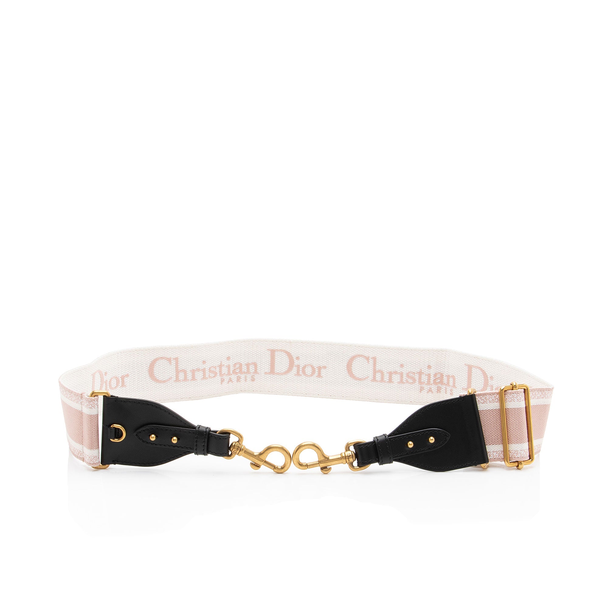 Dior Embroidered Oblique Shoulder Strap