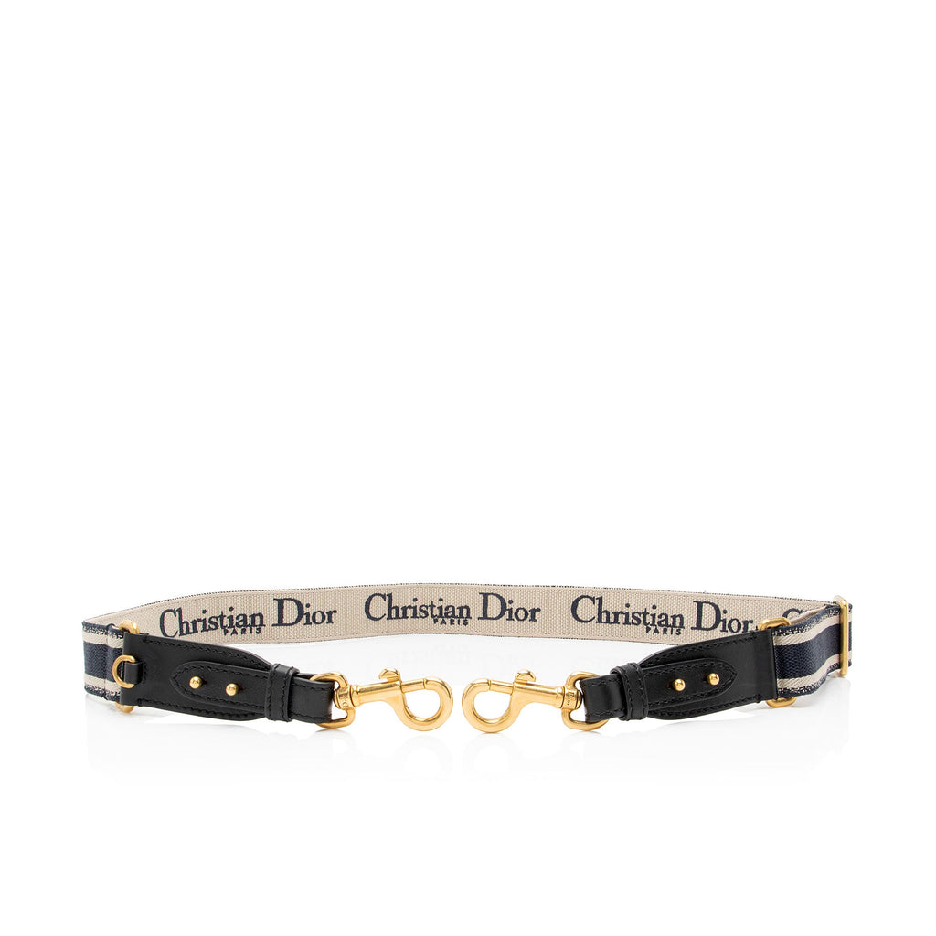 Dior Embroidered Thin Shoulder Strap
