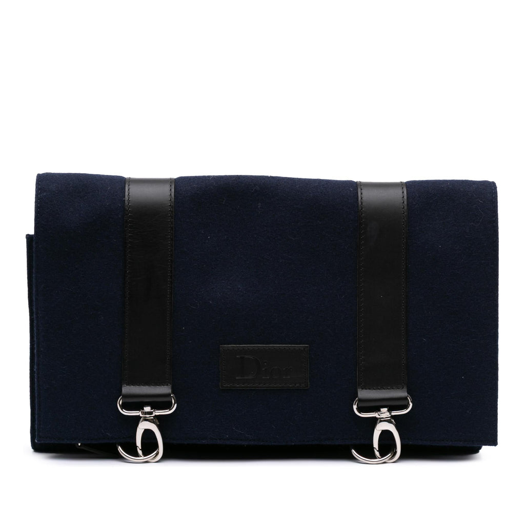 Dior Felt Travel Organizer Clutch