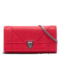 Dior Grained Calfskin Diorama Croisiere Wallet on Chain