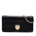 Dior Grained Calfskin Diorama Croisiere Wallet on Chain