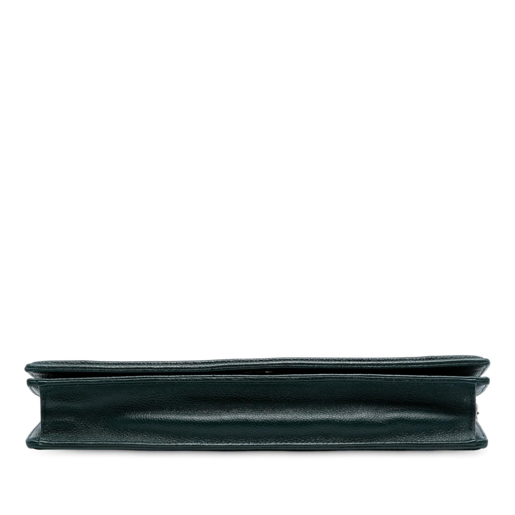 Dior Grained Calfskin Diorama Pochette Clutch