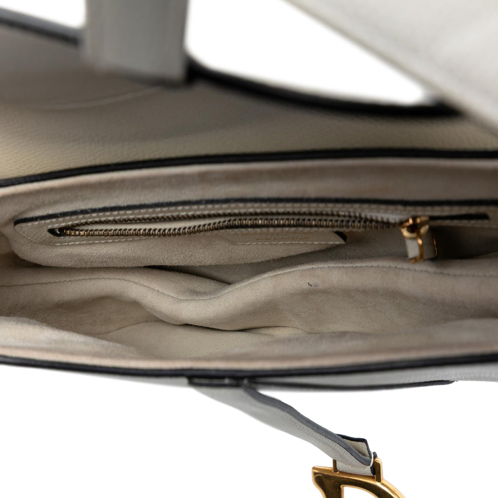 Dior Grained Calfskin Saddle Bag
