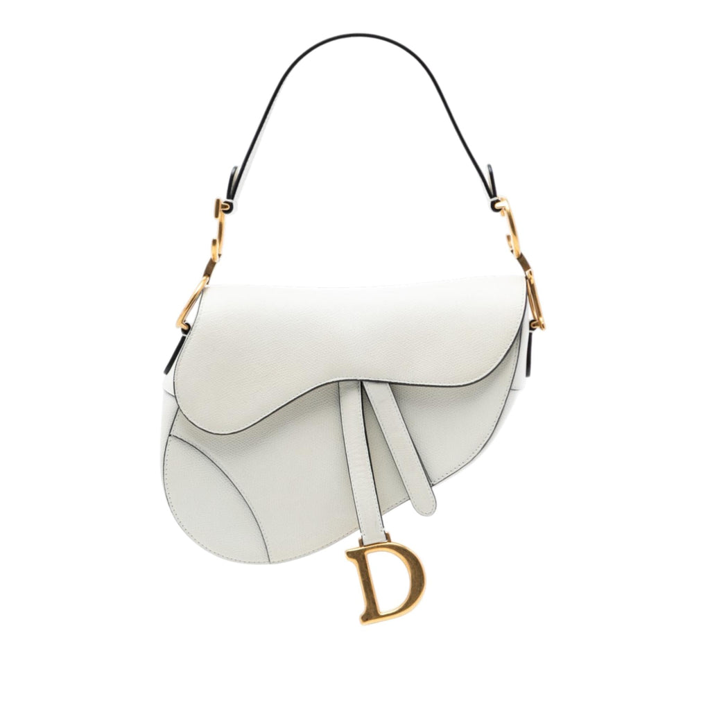 Dior Grained Calfskin Saddle Bag