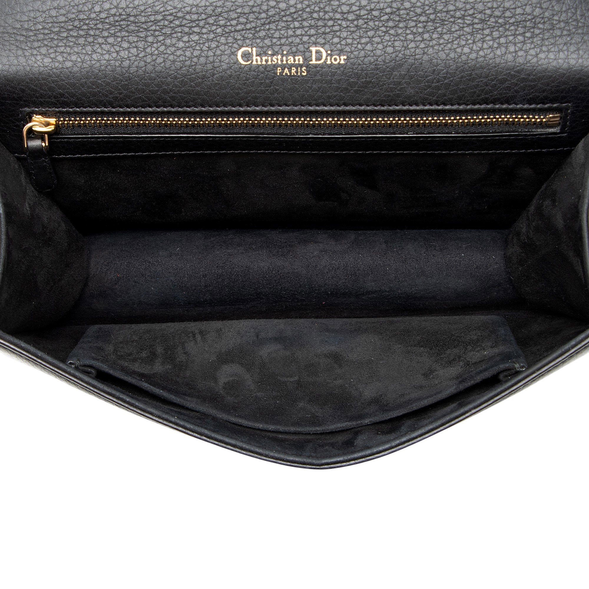 Dior Grained Leather Diorama Medium Shoulder Bag