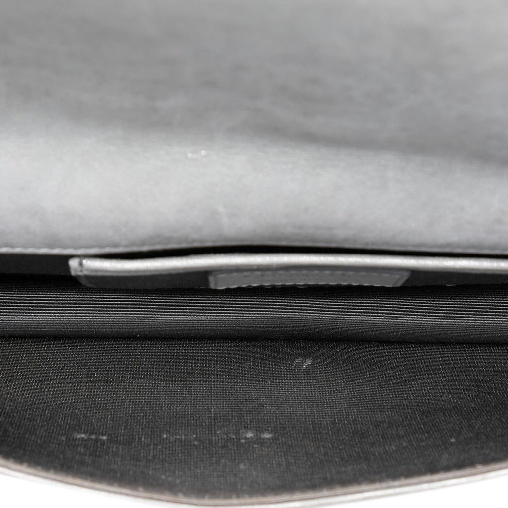 Dior Iridescent Lambskin Cannage Lady Dior Convertible Clutch