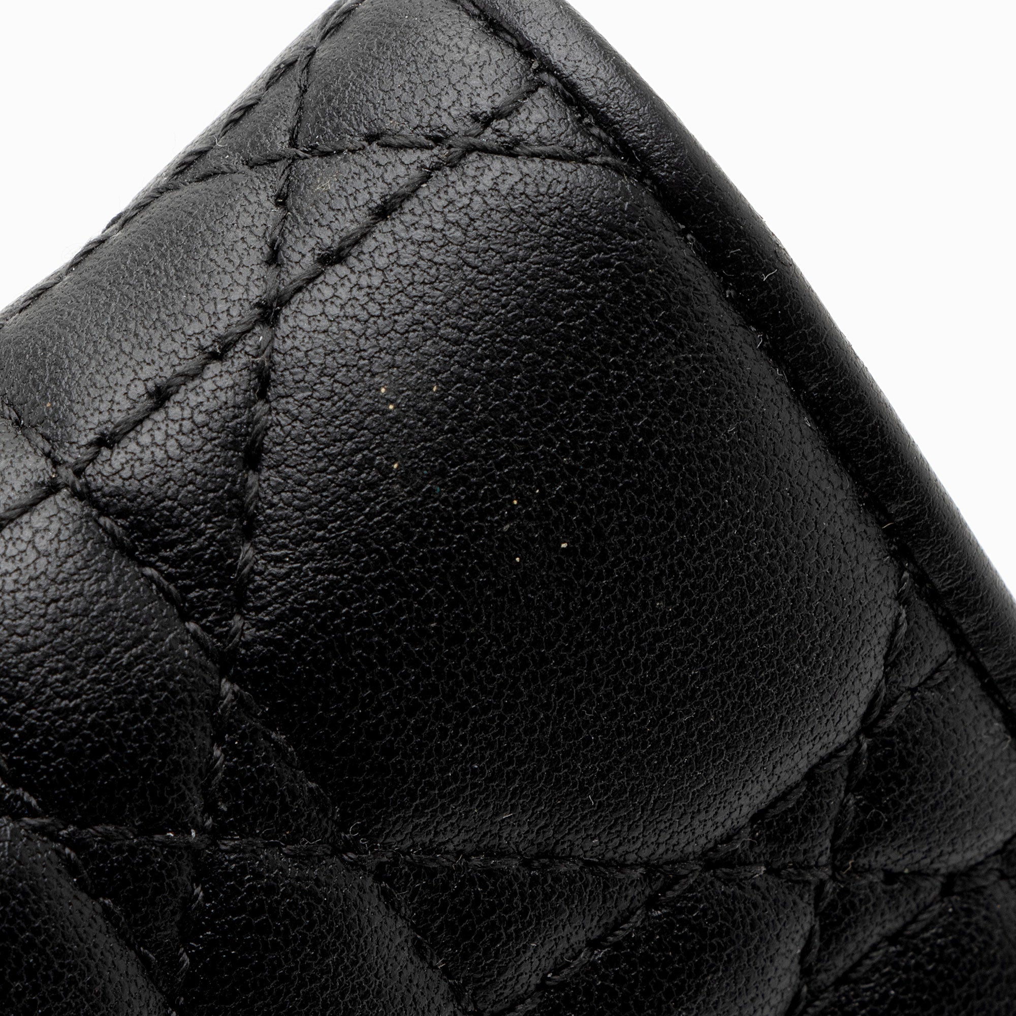 Dior Lambskin Lady Dior Lotus Wallet (SHF-UjrgWJ)