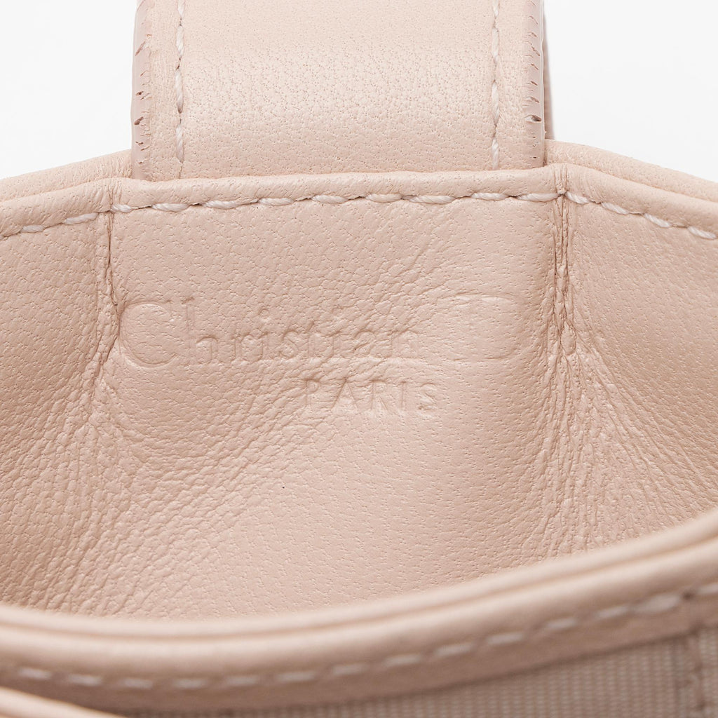 Dior Lambskin Studded Lady Dior 5-Gusset Card Holder (SHF-TOBEZh)