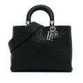 Dior Large Canyon Grained Lambskin Lady Dior (SHG-Obzds1)