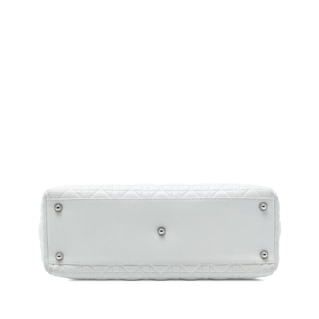 Dior Large Lambskin Cannage Lady Dior