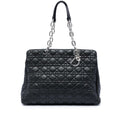 Dior Large Lambskin Cannage Soft Zipped Lady Dior Shopping Tote