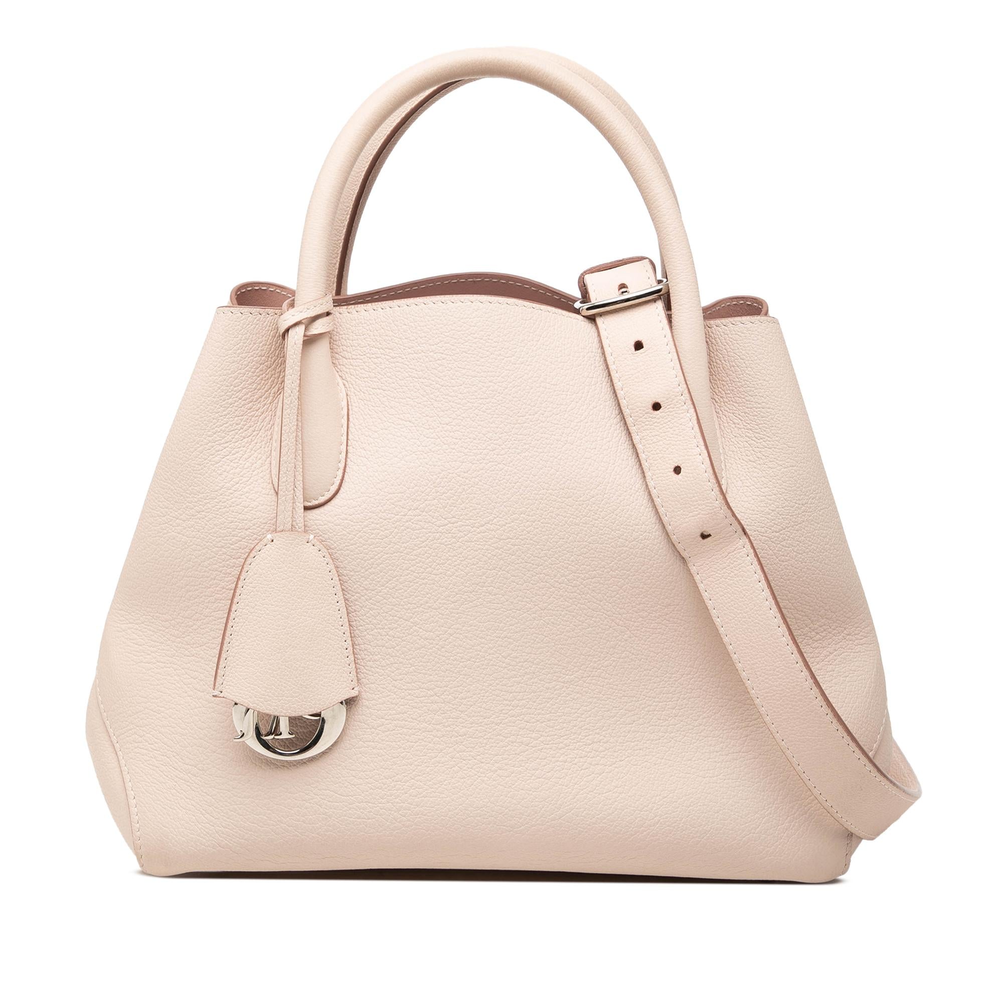 Dior Large Supple Grained Calfskin Open Bar Tote