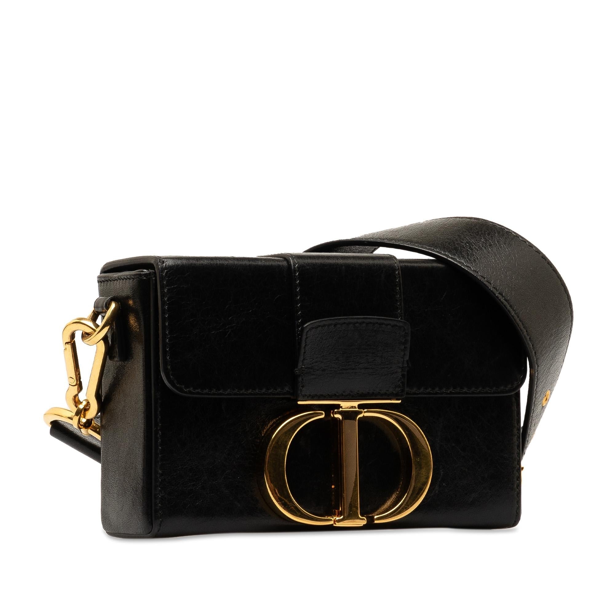 Dior Leather 30 Montaigne Box Bag (SHG-kv7XVW)