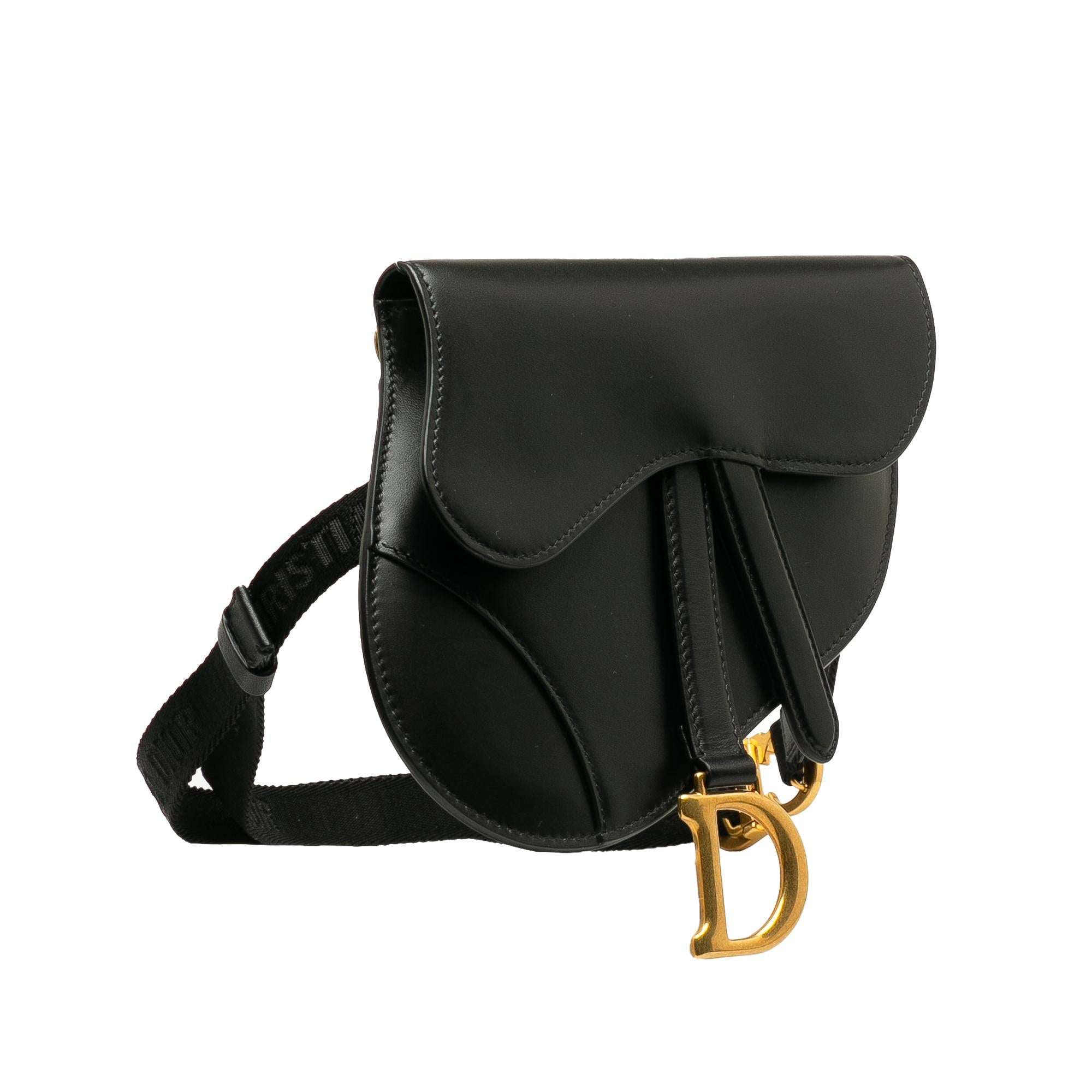 Dior Leather Saddle Belt Bag (SHG-Zt2r9h)