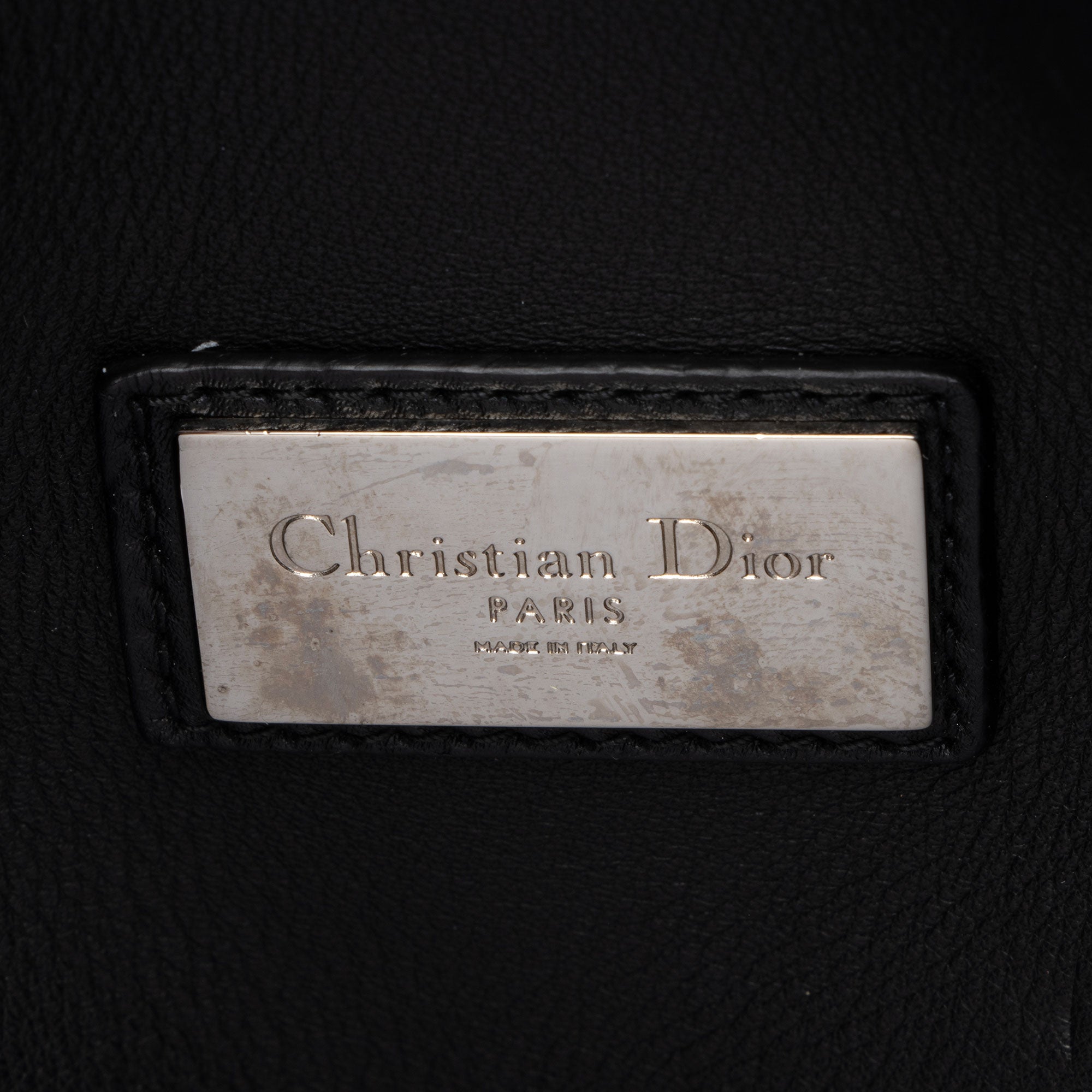 Dior Limited Edition Canvas Anselm Reyle Polochon Satchel