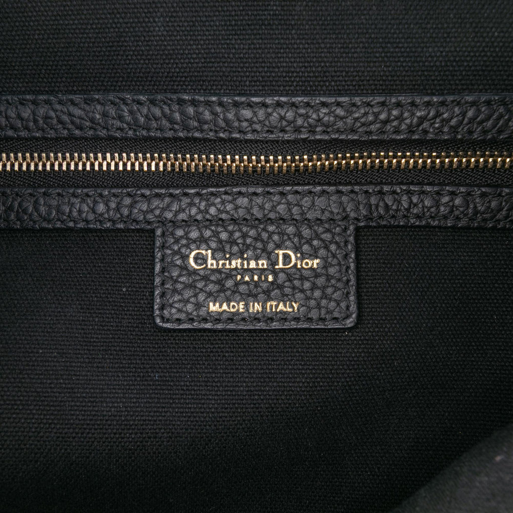 Dior Limited Edition Medium Canvas Floral Printed Diorissimo Satchel