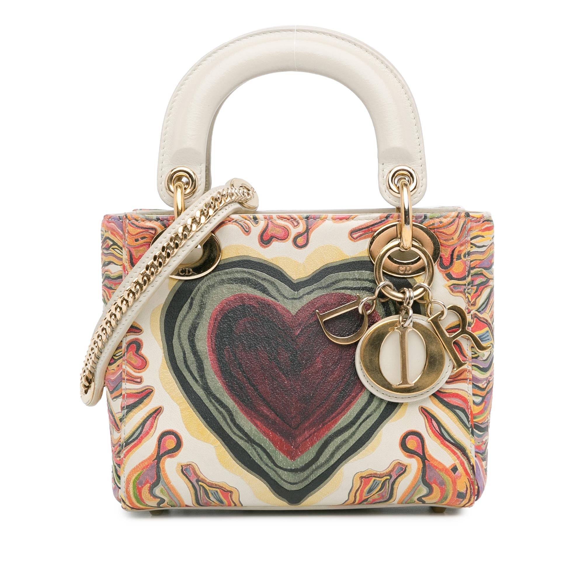 Dior Limited Edition Mini Calfskin Lady DiorAmour Lady Dior