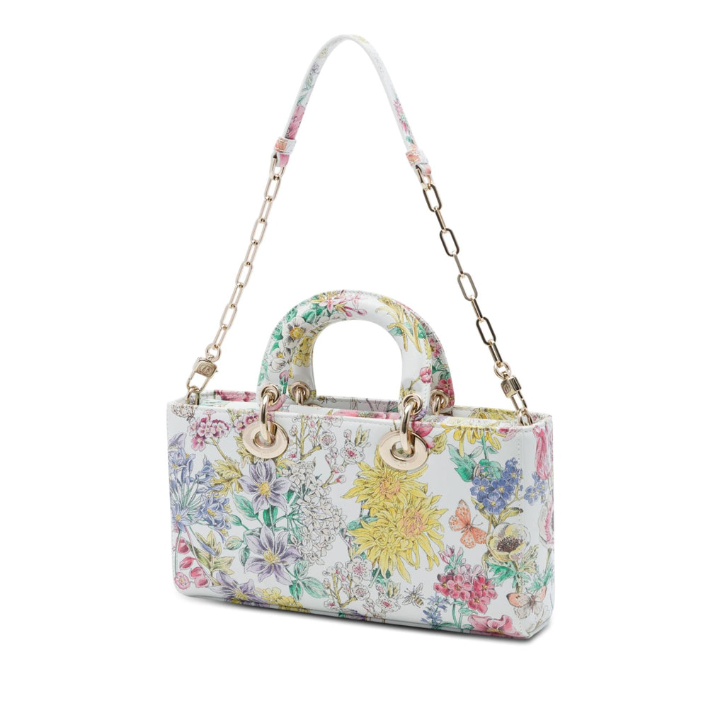 Dior Medium Calfskin Astral Flowers Lady D Joy