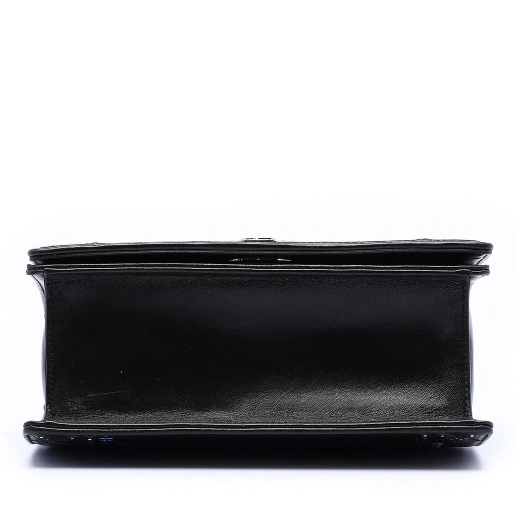 Dior Medium Calfskin Stitch Diorama Flap