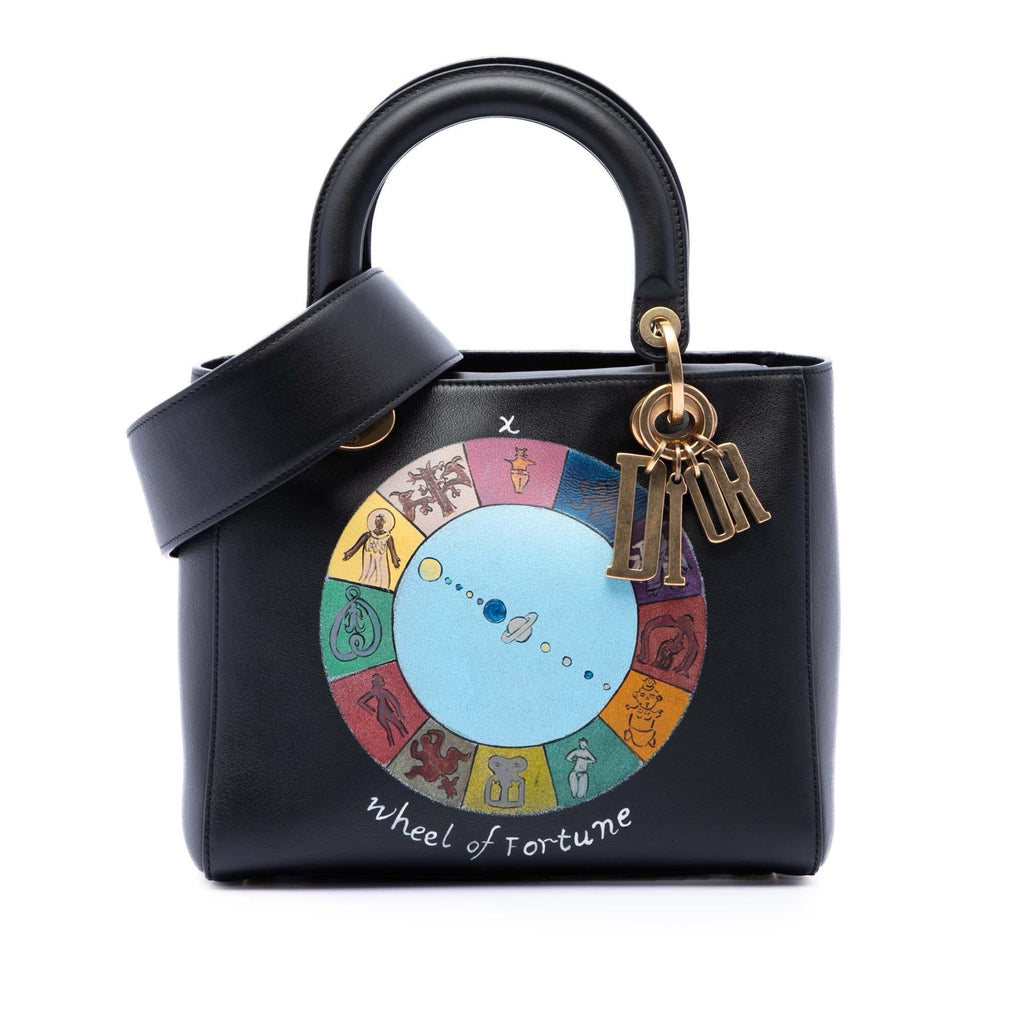 Dior Medium Calfskin Wheel of Fortune Tarot Lady Dior