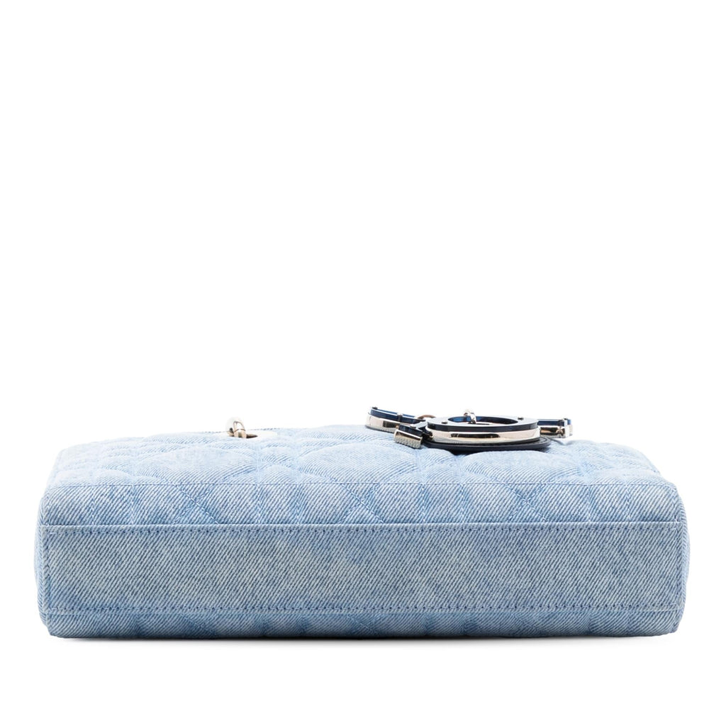 Dior Medium Denim Macrocannage Lady D Joy