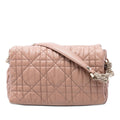 Dior Medium Lambskin Cannage Gaufre Delices Flap