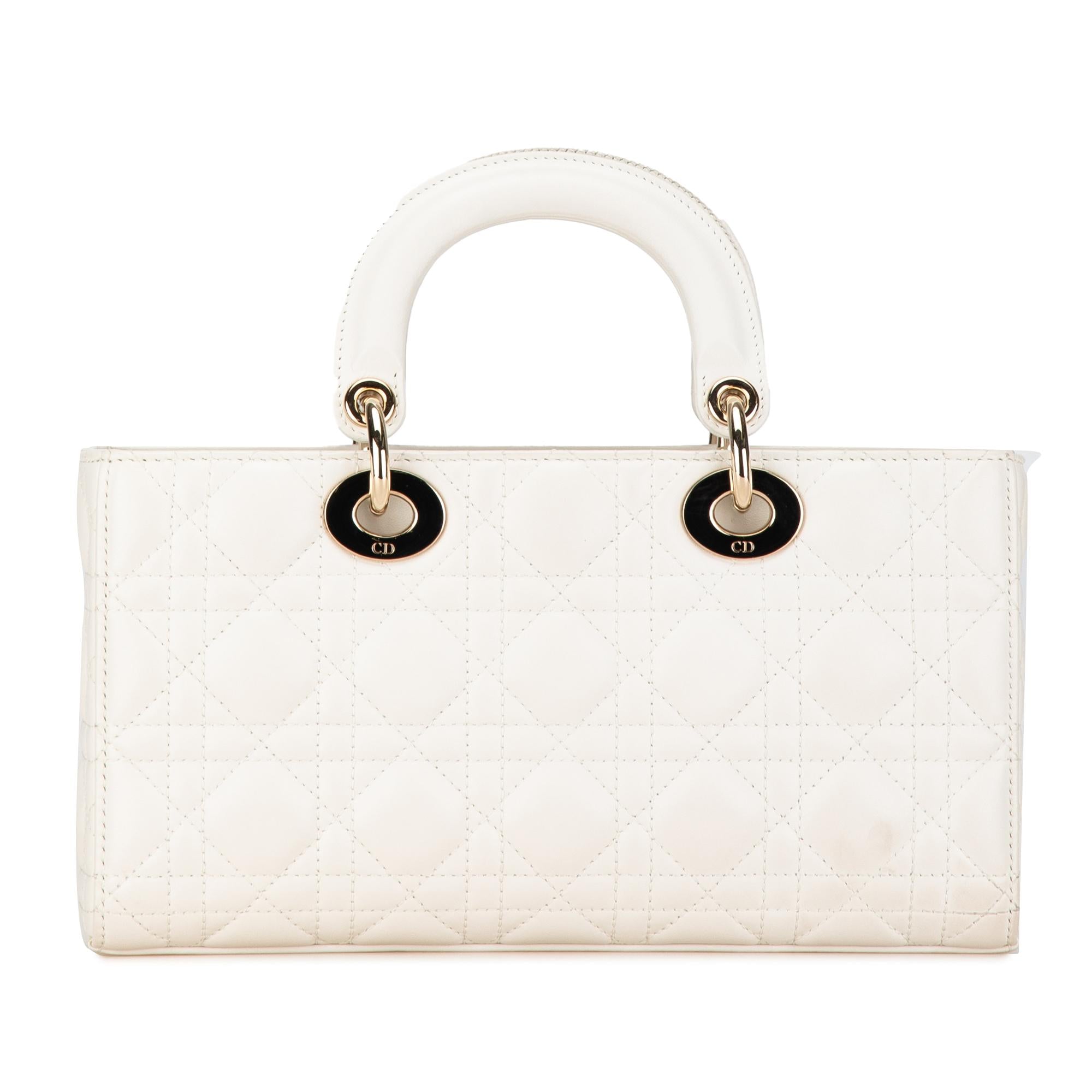 Dior Medium Lambskin Cannage Lady D-Joy (SHG-D8Hl7Z)