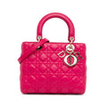 Dior Medium Lambskin Cannage Lady Dior (SHG-Qs5DUy)