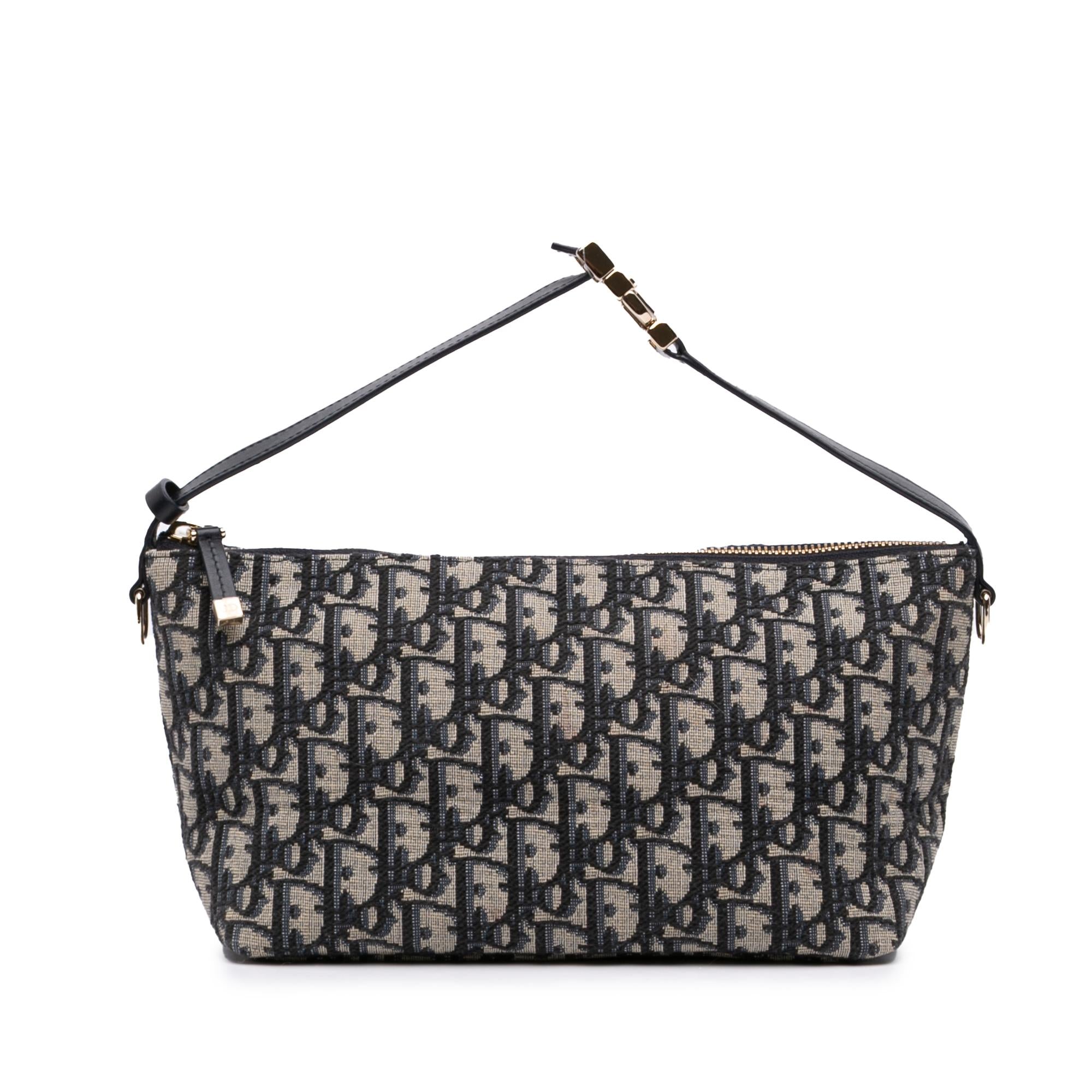 Dior Medium Oblique Canvas Diortravel Nomad Pouch