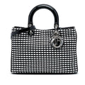 Dior Medium Patent and Tweed Diorissimo Satchel