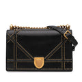Dior Medium Studded Lambskin Diorama Flap