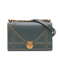 Dior Medium Studded Lambskin Diorama Flap