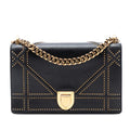 Dior Medium Studded Lambskin Diorama Flap
