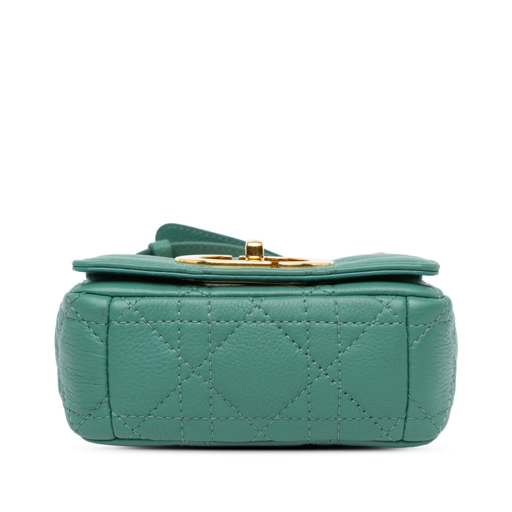 Dior Micro Calfskin Cannage Supple Caro Bag (SHG-PPTzcg)