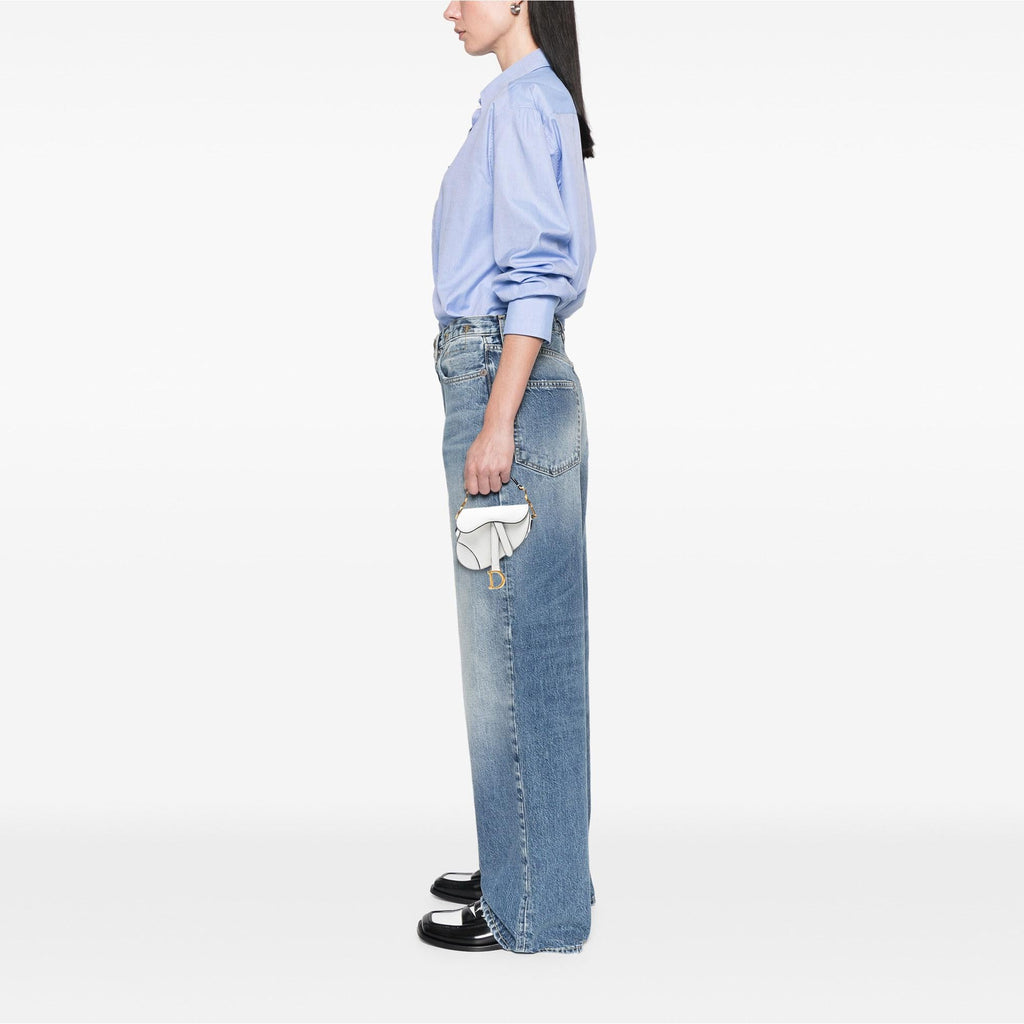 Dior Micro Goatskin Saddle Bag