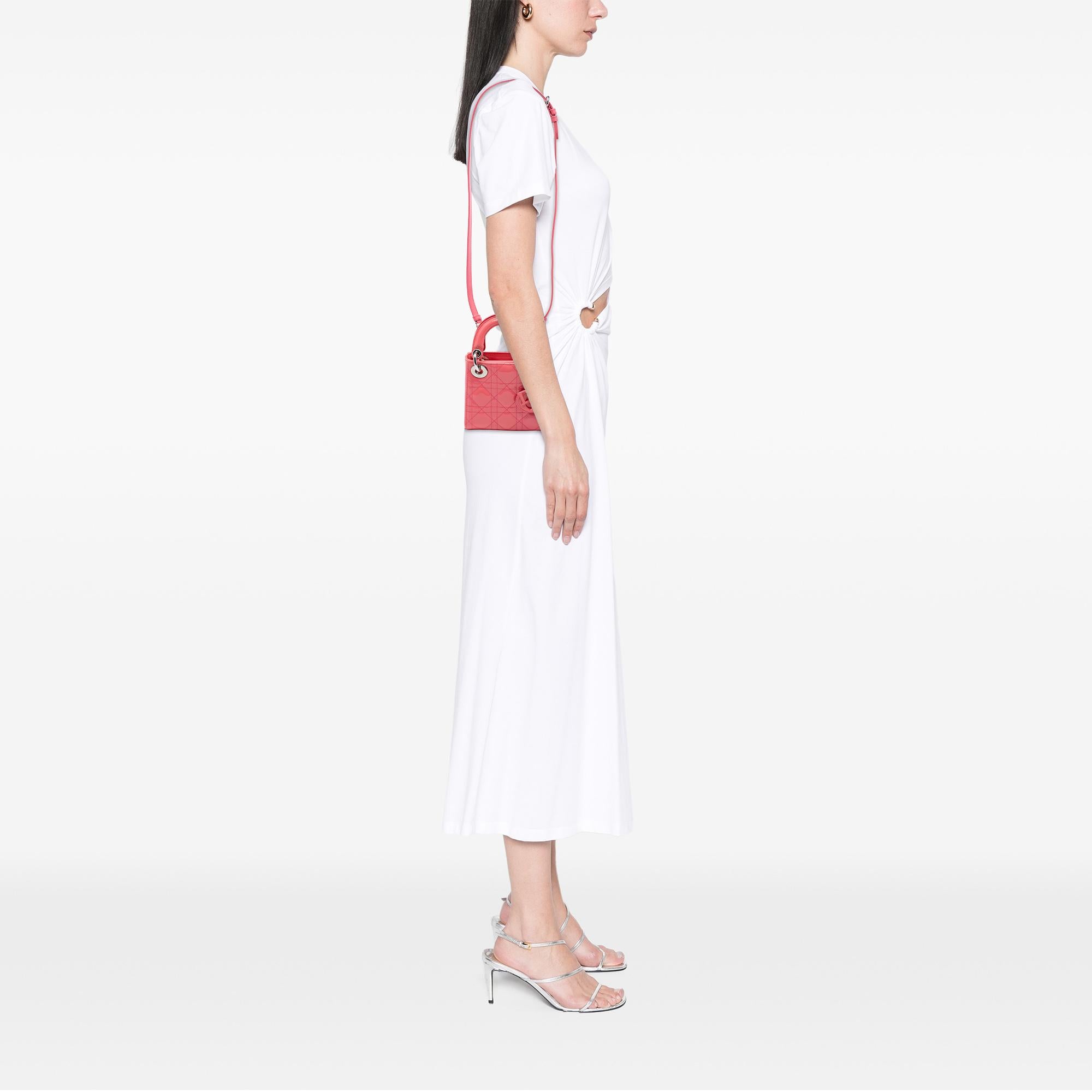 Dior Micro Patent Cannage Lady Dior