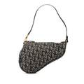 Dior Mini Diorissimo Canvas Saddle Pochette
