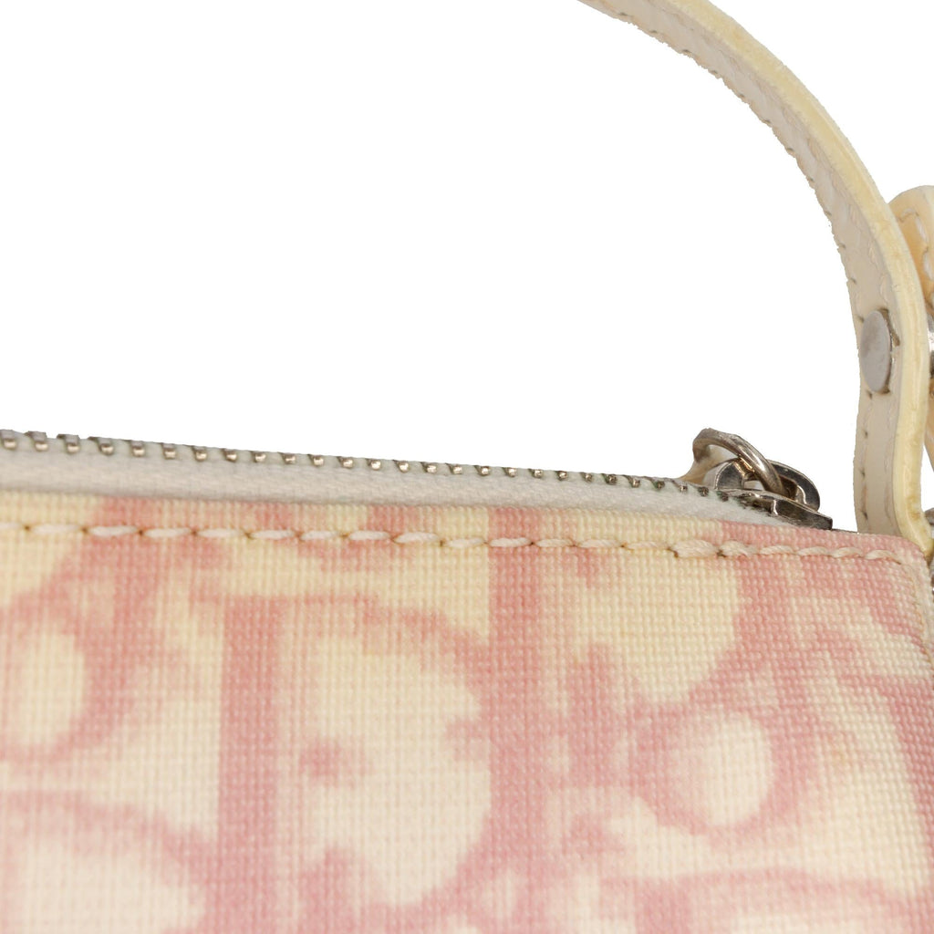 Dior Mini Diorissimo Coated Canvas Saddle Pochette