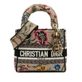 Dior Mini Embroidered Canvas Mille Fleurs Lady D Lite