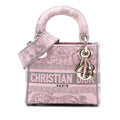Dior Mini Embroidered Canvas Toile De Jouy Lady D Lite