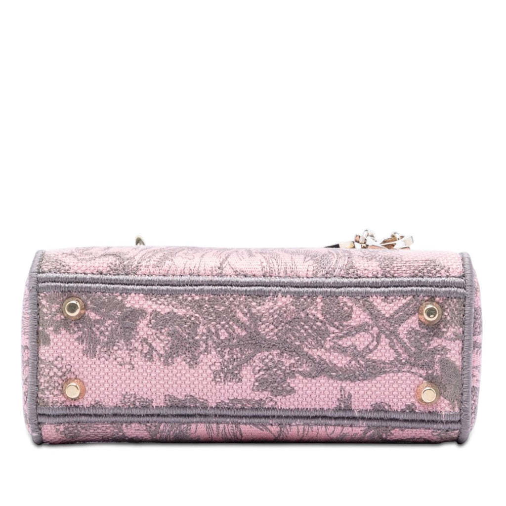 Dior Mini Embroidered Canvas Toile De Jouy Lady D Lite