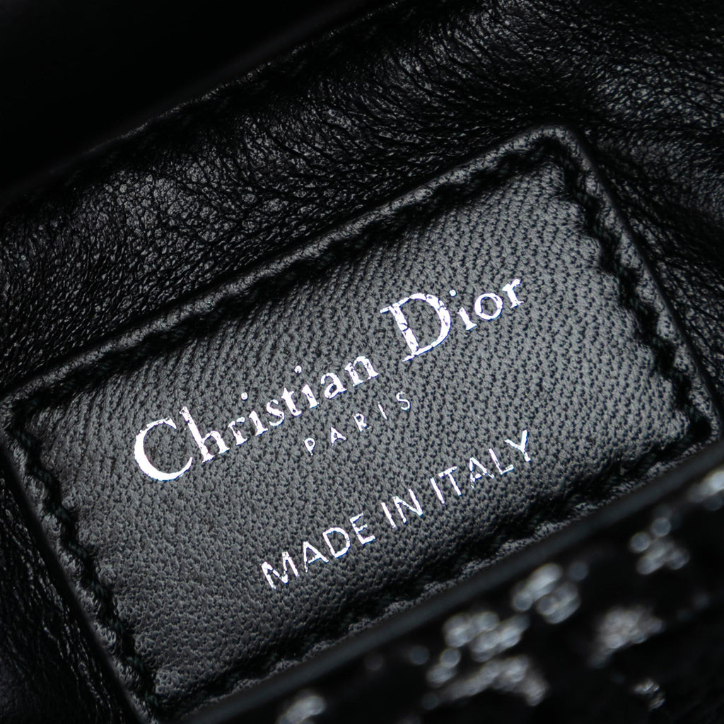 Dior Mini Fabric Lame Lady Dior