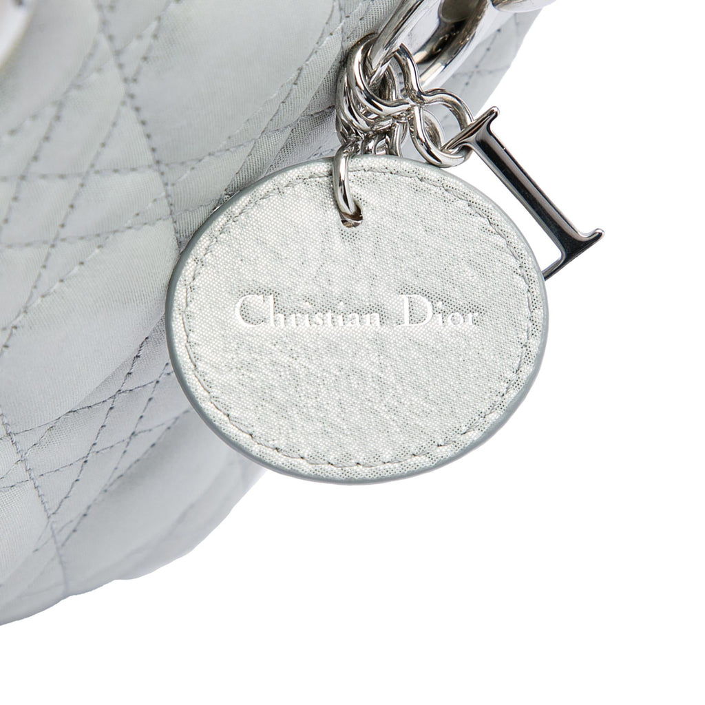 Dior Mini Iridescent Lambskin Cannage Lady Dior