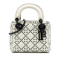 Dior Mini Lambskin Cannage Studded Supple Lady Dior
