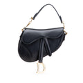 Dior Mini Leather Saddle Bag