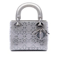 Dior Mini Satin Cannage Crystal Embellished Lady Dior