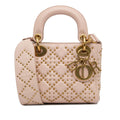 Dior Mini Studded Lambskin Cannage Supple Lady Dior (SHG-Xo4aTr)