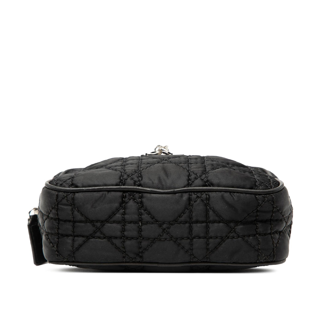 Dior Nylon Cannage Charm Trousse Cosmetic Bag