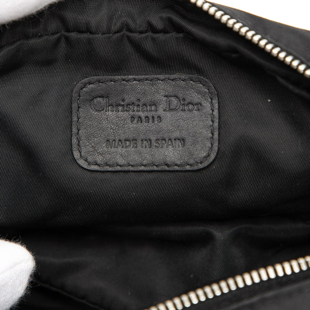 Dior Nylon Cannage Charm Trousse Cosmetic Bag